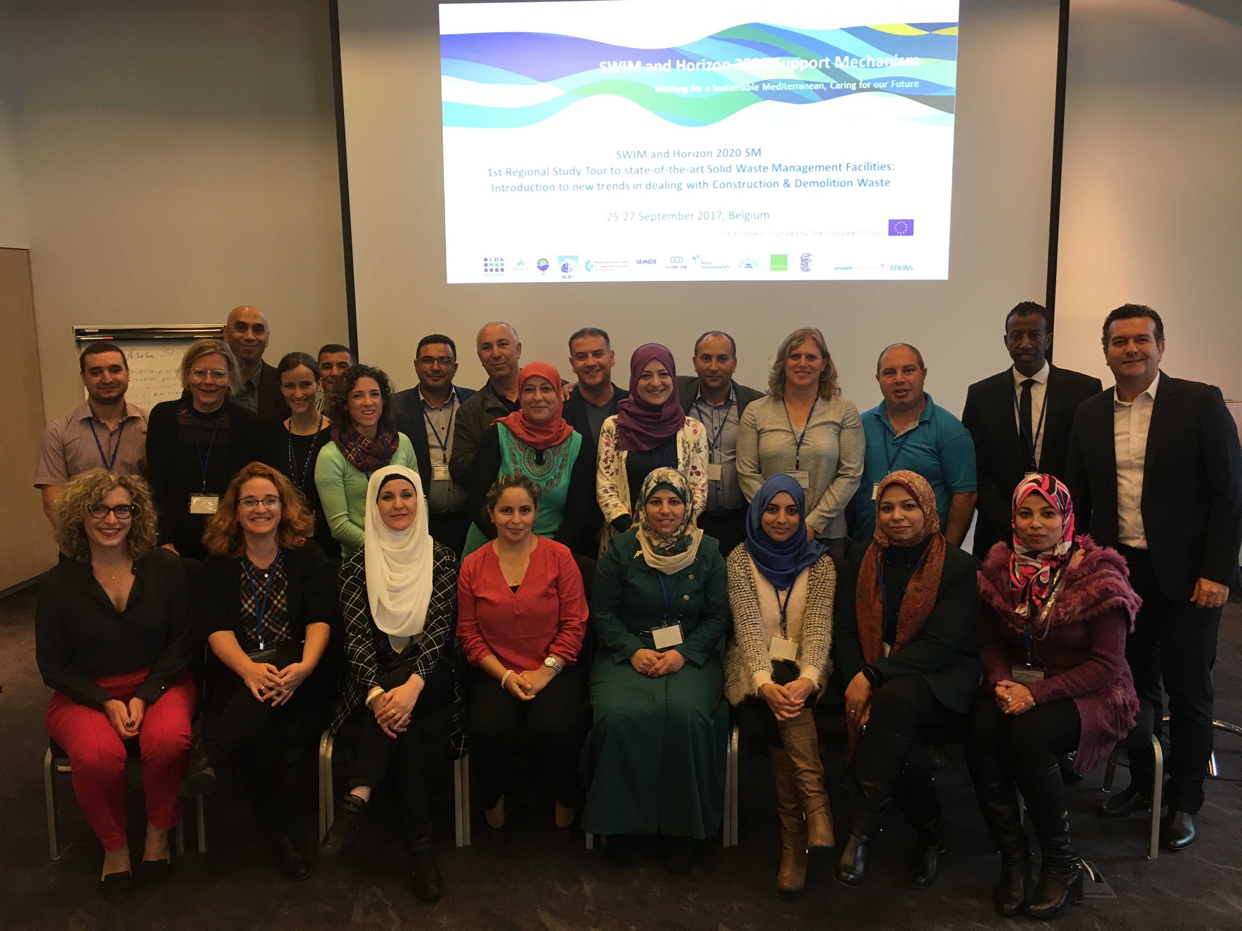 25-27 September 2017, Brussels, Belgium – SWIM-H2020 SM Regional Study Tour and Peer-to-Peer Exchange on Solid Waste Management (C&D)