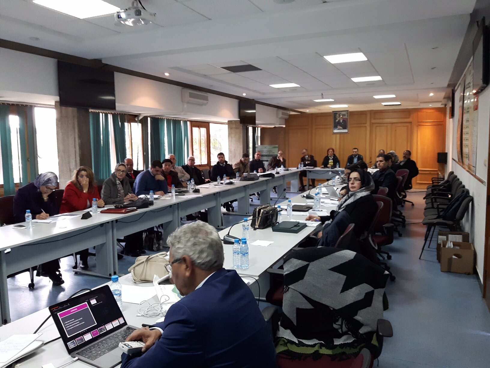 23 janvier 2018, Rabat, Maroc – SWIM-H2020 SM Consultation sur la réutilisation des eaux usées en renforçant les cadres institutionnels, réglementaires et financiers