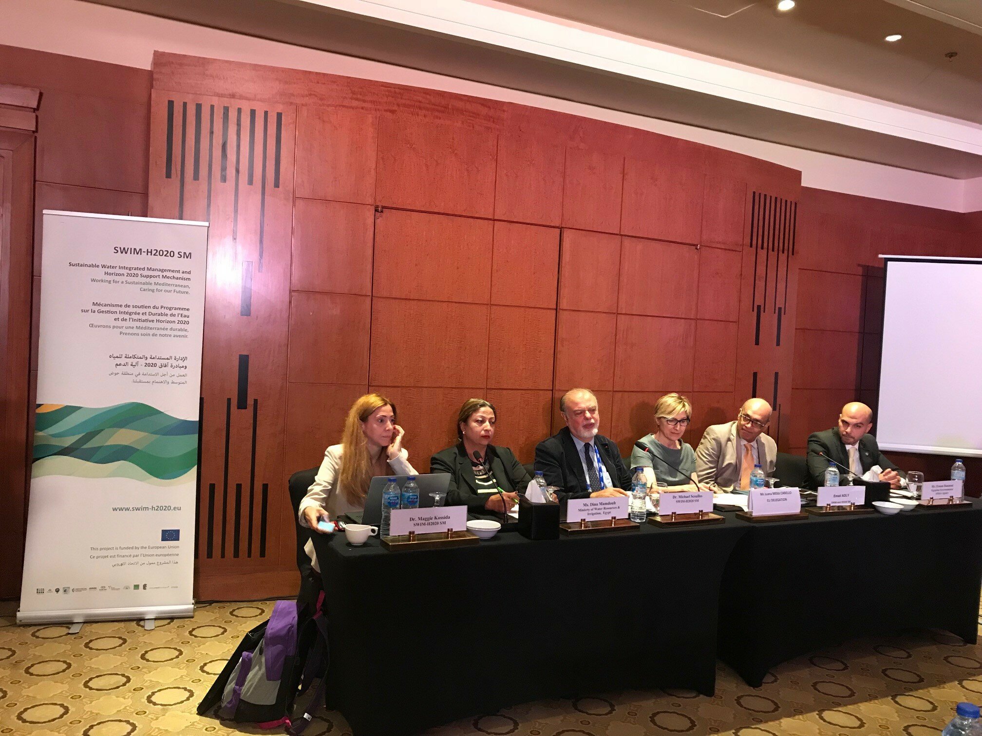 16 October 2018, Cairo, Egypt – SWIM-H2020 SM Side Event Cairo Water Week: National Meeting in Egypt