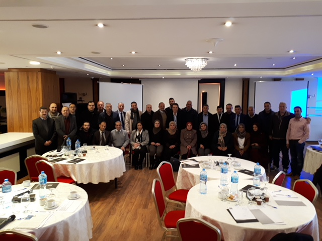 28-31 January 2019, Ramallah, Palestine – SWIM-H2020 SM Consultation ”Provide technical assistance for addressing industrial pollution and supporting environmental inspection and inventory for the Olive Oil and the Tanning industries”