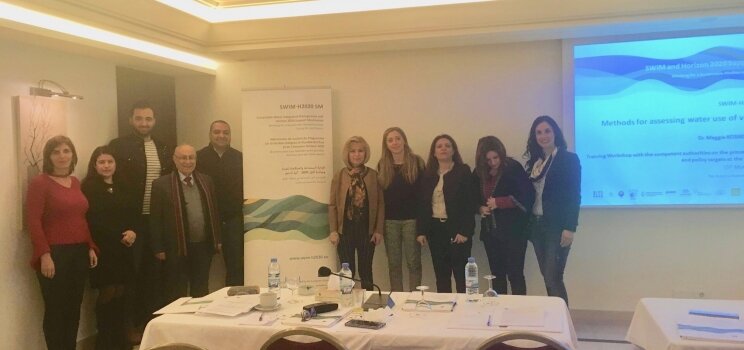 15 mars 2019, Beyrouth, Liban – SWIM-H2020 SM Atelier de formation  sur la conception de mesures de gestion de l’eau et d’objectifs politiques au niveau local / décentralisé